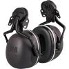 image3M PELTOR Ear Muff Hearing Protection X5 Series Noise Protection NRR 21 dB Construction Manufacturing AutomotiveCap Style Hard Hat Attached Electrically Insulated