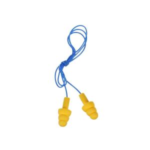 image3M EAR UltraFit Corded Ear Plugs 3404004 100Pair Yellow Poly Bag 3404004