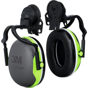 image3M PELTOR Hearing Protection Earmuffs X4 Series Noise Protection Construction Manufacturing Assembly SandingBlackGreen