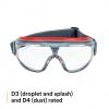 image3M GoggleGear 500 Series GG501SGAF Clear Scotchgard Antifog Lens 1 PairOne Size