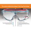 image3M GoggleGear 500 Series GG501SGAF Clear Scotchgard Antifog Lens 1 PairOne Size