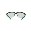 image3M Safety Glasses Solus 2000 Series AntiScratch IR Shade 50 Gray Lens BlackGreen TemplesIr Shade 17 Gray Lens