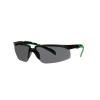 image3M Safety Glasses Solus 2000 Series AntiScratch IR Shade 50 Gray Lens BlackGreen TemplesIr Shade 30 Gray Lens