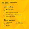 image3M Safety Glasses Solus 2000 Series AntiScratch IR Shade 50 Gray Lens BlackGreen TemplesIr Shade 50 Gray Lens