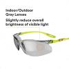 image3M Safety Glasses Solus CCS Series Pack of 1 ANSI Z87 Scotchgard AntiFog Coating Clear Lens Corded Ear Plug Control System Removable Foam Gasket SCCS01SGAFGRNFGray IO Lens  GreenBlack Frame