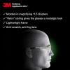 image3M Safety Glasses with Readers Nuvo Protective Eyewear 15 ANSI Z87 Clear Lens Retro Gray Frame Soft Nose Bridge Side ShieldsClear Lens 15  Gray Frame