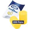 image3M Ear Plugs 200 PairsBox EAR Classic 3101001 Uncorded Disposable Foam NRR 29 For Drilling Grinding Machining Sawing Sanding Welding 1 PairPillow PackEar Plugs