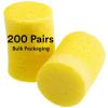 image3M Ear Plugs 200 PairsBox EAR Classic 3901000 Uncorded Disposable Foam NRR 29 For Drilling Grinding Machining Sawing Sanding Welding Bulk