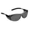 image3M Safety Glasses with Readers Nuvo Protective Eyewear 15 ANSI Z87 Clear Lens Retro Gray Frame Soft Nose Bridge Side ShieldsGray