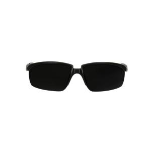 image3M Safety Glasses Solus 2000 Series AntiScratch IR Shade 50 Gray Lens BlackGreen TemplesIr Shade 50 Gray Lens