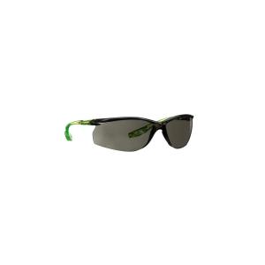 image3M Safety Glasses Solus CCS Series Pack of 1 ANSI Z87 Scotchgard AntiFog Coating Clear Lens Corded Ear Plug Control System Removable Foam Gasket SCCS01SGAFGRNFGray Lens  GreenBlack Frame