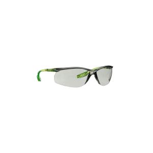 image3M Safety Glasses Solus CCS Series Pack of 1 ANSI Z87 Scotchgard AntiFog Coating Clear Lens Corded Ear Plug Control System Removable Foam Gasket SCCS01SGAFGRNFGray IO Lens  GreenBlack Frame
