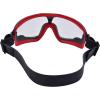 image3M Goggle Gear Clear Scotchgard AntiFog Lens Neoprene Strap One Size 1 Pair