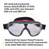image3M Goggle Gear Clear Scotchgard AntiFog Lens Neoprene Strap One Size 1 Pair