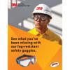 image3M Goggle Gear Clear Scotchgard AntiFog Lens Neoprene Strap One Size 1 Pair