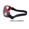 image3M Goggle Gear Clear Scotchgard AntiFog Lens Neoprene Strap One Size 1 Pair