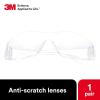 image3M Safety Glasses Virtua 11228 Pack of 100 ANSI Z87 Unisex Clear Lens Clear Frame Economical Eyewear Option Lightweight UVA UVB UVCPack of 1