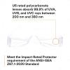 image3M Safety Glasses Virtua 11228 Pack of 100 ANSI Z87 Unisex Clear Lens Clear Frame Economical Eyewear Option Lightweight UVA UVB UVCPack of 1