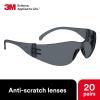 image3M Safety Glasses Virtua 11228 Pack of 100 ANSI Z87 Unisex Clear Lens Clear Frame Economical Eyewear Option Lightweight UVA UVB UVCPack of 20