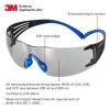 image3M Safety Glasses for Men and Women SecureFit 400 1 Pair Z87 AntiFog AntiScratch Clear Lens GreenBlack Frame Polycarbonate UV Protection Flexible Temples Removable Foam GasketIO Gray Lens  BlueGray Frame