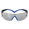 image3M Safety Glasses for Men and Women SecureFit 400 1 Pair Z87 AntiFog AntiScratch Clear Lens GreenBlack Frame Polycarbonate UV Protection Flexible Temples Removable Foam GasketIO Gray Lens  BlueGray Frame