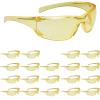 image3M Safety Glasses Virtua AP 20 Pack ANSI Z87 Gray Hard Coat Lens Gray Frame Side ShieldsAmber Lens  Amber Frame