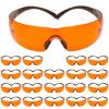Orange Lens  Brown/Black Frame