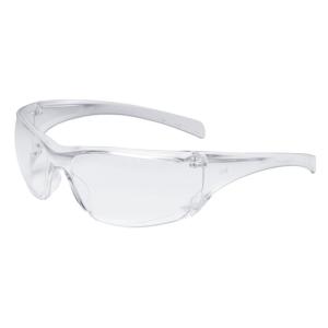 image3M Safety Glasses Virtua AP 20 Pack ANSI Z87 Gray Hard Coat Lens Gray Frame Side ShieldsClear Lens  Clear Frame
