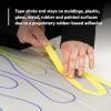 image3M Automotive Refinish Masking Tape 06653 388N Yellow Color Water Resistant MultiPurpose 24 mm x 55 m24 mm x 55 m