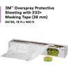 image3M Overspray Protective Sheeting 06727 Translucent Tear Resistant Durable 12 ft x 400 ft16 ft x 350 ft