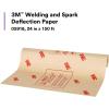image3M Welding and Spark Deflection Paper 05916 Flame Retardant Adhesive Backing Repositionable 24 in x 150 ft