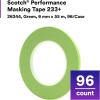 imageScotch Brand Performance Masking Tape 233 46334 Flexible Moisture Resistant Green Color 18 mm x 55 mm Automotive Masking Tape6 mm x 55 m
