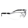 image3M Safety Glasses BX Dual Readers 15 ANSI Z87 AntiFog Clear Lens GrayBlack Frame Adjustable Length Temples and Lens AngleClear Lens 15  Gray Frame