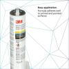 image3M Auto Glass Urethane Windshield Adhesive 08693 Medium Viscosity HighStrength FastCuring 310 mL105 fl oz Cartridge  BlackBlack
