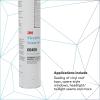image3M Flexiclear Body Seam Sealer 08405 MediumBodied Low Modular Sealer 110 gal10 fl oz Cartridge