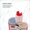 image3M Panel Bonding Adhesive 08116 OEM Recommended TwoPart Epoxy 200 ml675 fl oz Cartridge  BlackBlack