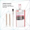 image3M Panel Bonding Adhesive 08116 OEM Recommended TwoPart Epoxy 200 ml675 fl oz Cartridge  BlackPurple