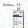 image3M SelfLeveling Seam Sealer 08307 TwoPart QuickCuring Epoxy 200 mL675 fl oz CartridgeBlack
