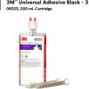 image3M Universal Adhesive Black  3 08223 High Viscosity Gap Filling Durable Industrial 200 mL Cartridge