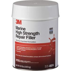 image3M Marine High Strength Repair Filler 46014 1 gal White Gallon