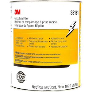 image3M Quick Grip Filler 33181 Stain Resistant Tack Free Durable 1 gallon1 gal