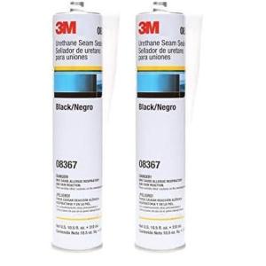 image3M Urethane Seam Sealer 08361 Gray Color High Solids Permanently Flexible 310 mL105 fl oz Foil PackBlack