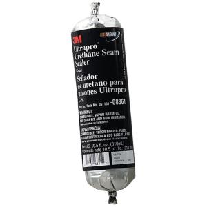 image3M Urethane Seam Sealer 08361 Gray Color High Solids Permanently Flexible 310 mL105 fl oz Foil PackGray