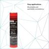 image3M Dynatron Auto Seam Sealer Caulk 550 Grey Color Permanently Elastic FastSkinning NonStaining NonSagging 12 ozGrey