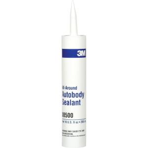 image3M AllAround Autobody Sealant 08500 MediumBodied WaterBased QuickDrying 110 gal10 fl oz Cartridge  White
