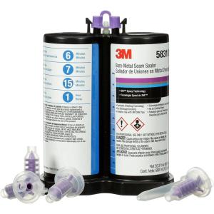 image3M BareMetal Seam Sealer 58310 Beige 600 mL DMS Cartridge