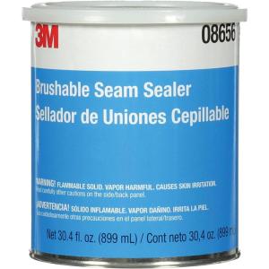image3M Brushable Seam Sealer 08656 MultiPurpose FastDrying Flexible Workable Seams 1 qt 946 mL
