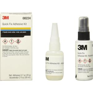 image3M Quick Fix Adhesive Kit 08224 07 oz adhesive20 oz accelerator Bottles