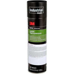 image3M Super Trim Adhesive 08090 Clear Color Lightweight Long Bonding Easy To Apply 19 oz3M 08090 Super Yellow Trim Adhesive  19oz