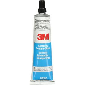 image3M Ultrapro Autobody Sealant 08302 Clear Color HighSolids HeavyBodied FastCuring SolventBased 5 oz TubeClear